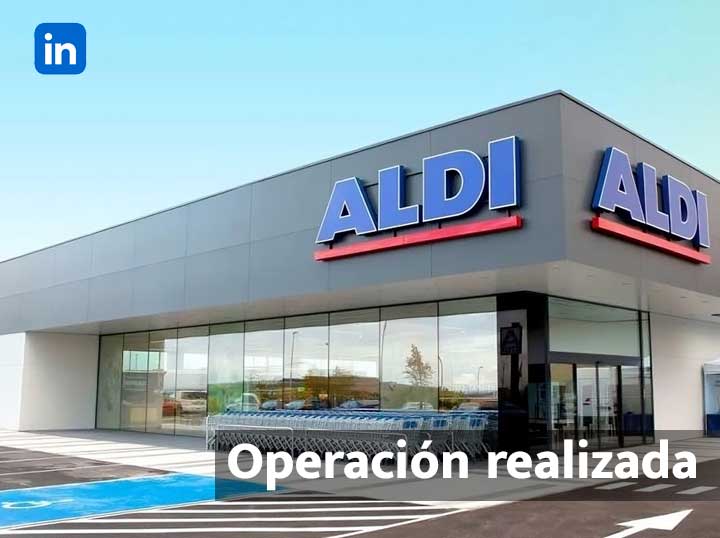 Venta parcela Supermercados ALDI GTI Zaragoza: Venta parcela Supermercados ALDI