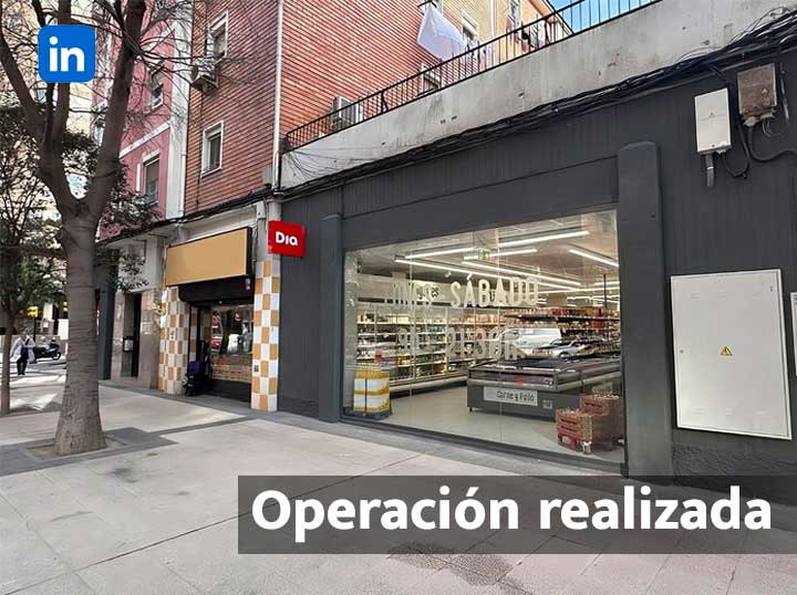 GTI Zaragoza; Local Comercial DIA GTI Zaragoza: Asesores Inmobiliarios desde 1990