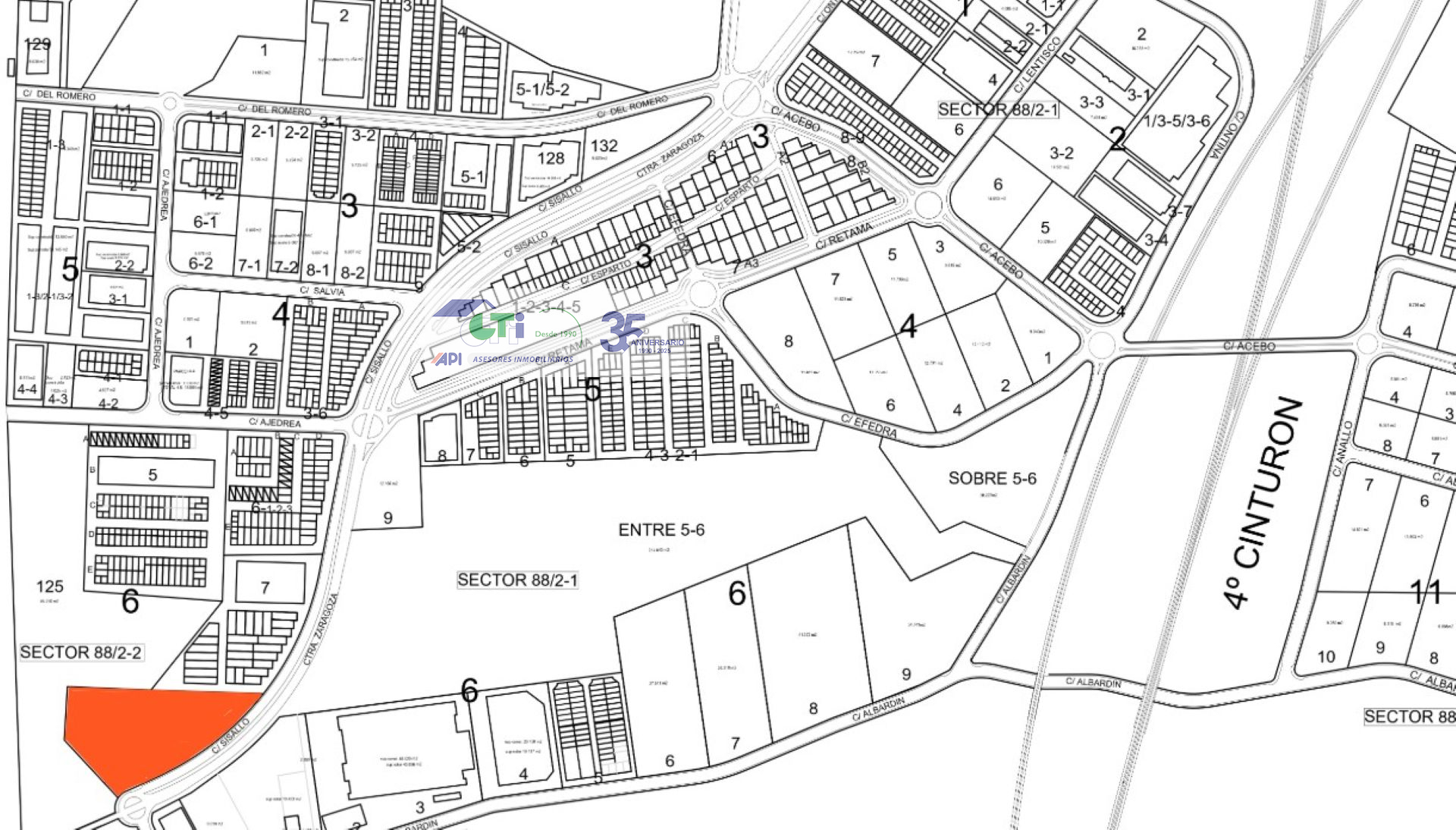 Parcela industrial de 29.149 m2 EMPRESARIUM