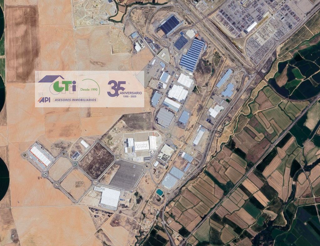 PARCELA INDUSTRIAL EN VENTA DE 5.740m2 – POLÍGONO EL PRADILLO, PEDROLA,  PRÓXIMA A STELLANTIS ZARAGOZA