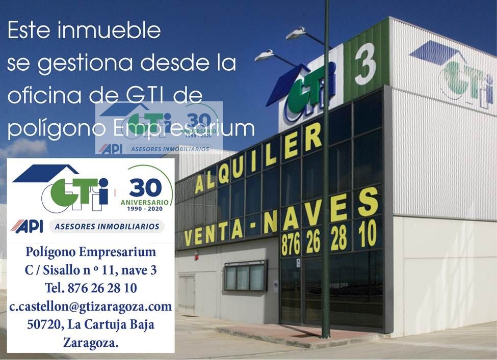 GTI Zaragoza - Naves Industriales - Locales Comerciales