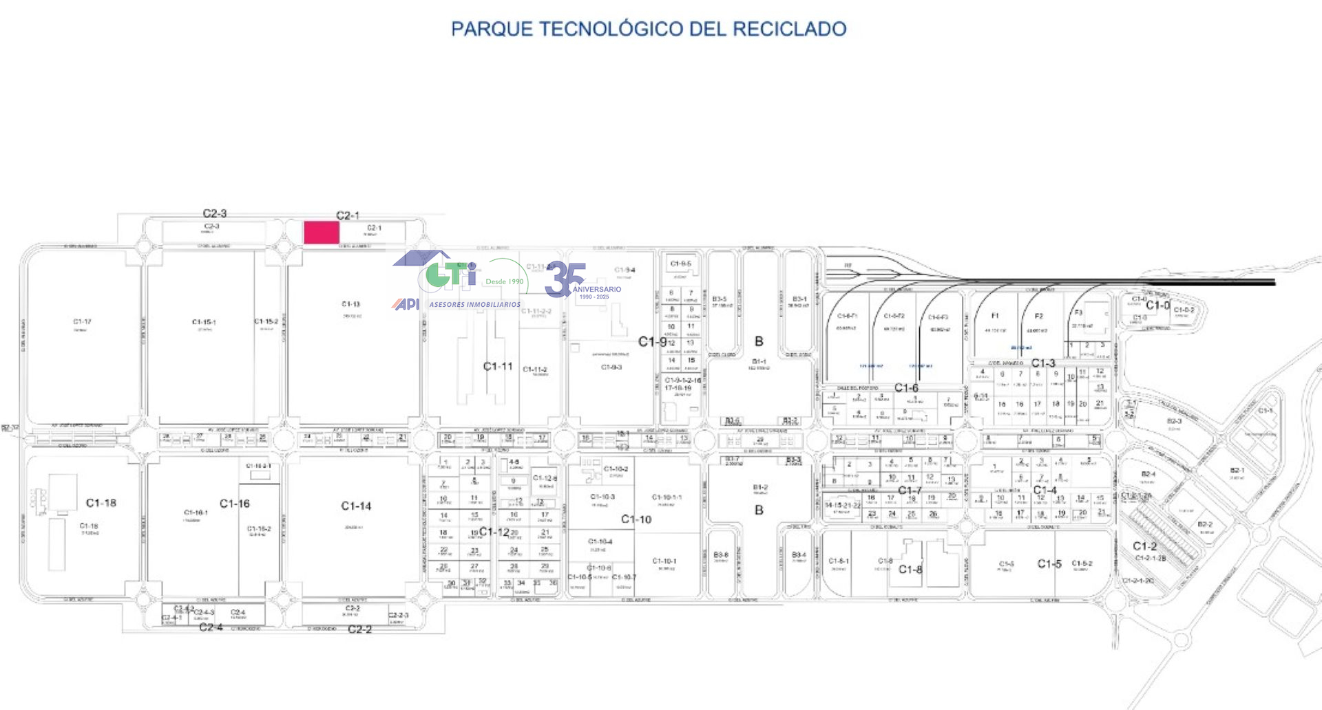 Suelo industrial en el PTR
