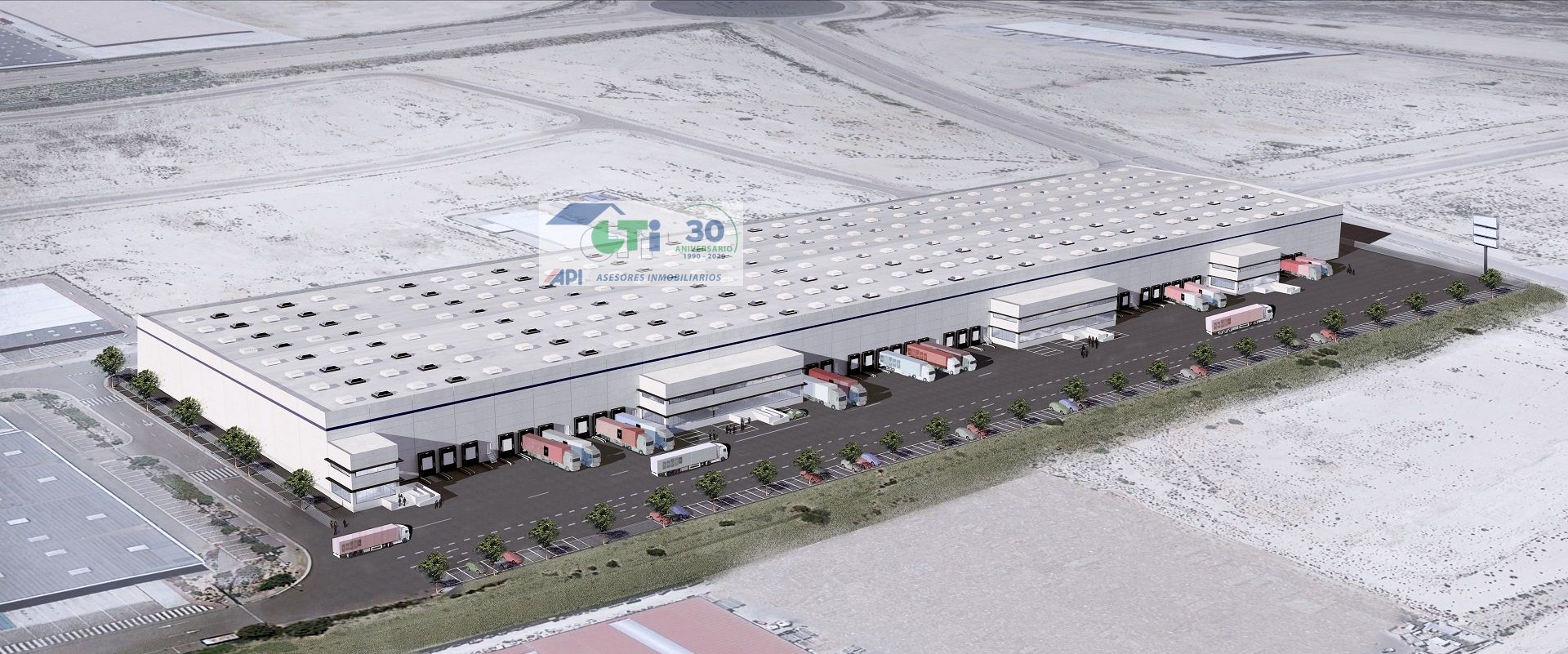 Proyecto de nave llaves mano de 32.000m2 en polígono Plaza.