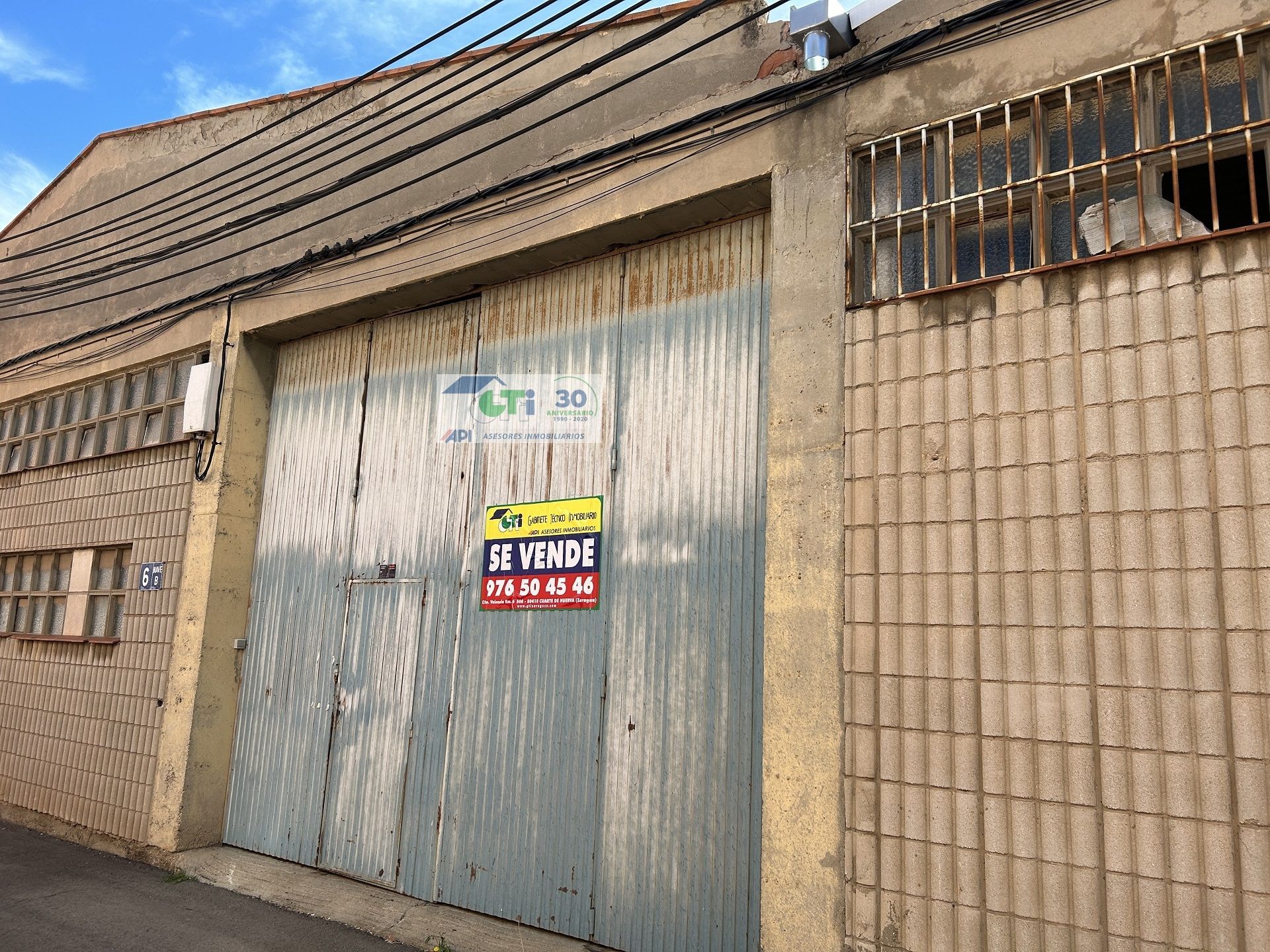NAVE 400 M2 EN VENTA EN CUARTE DE HUERVA