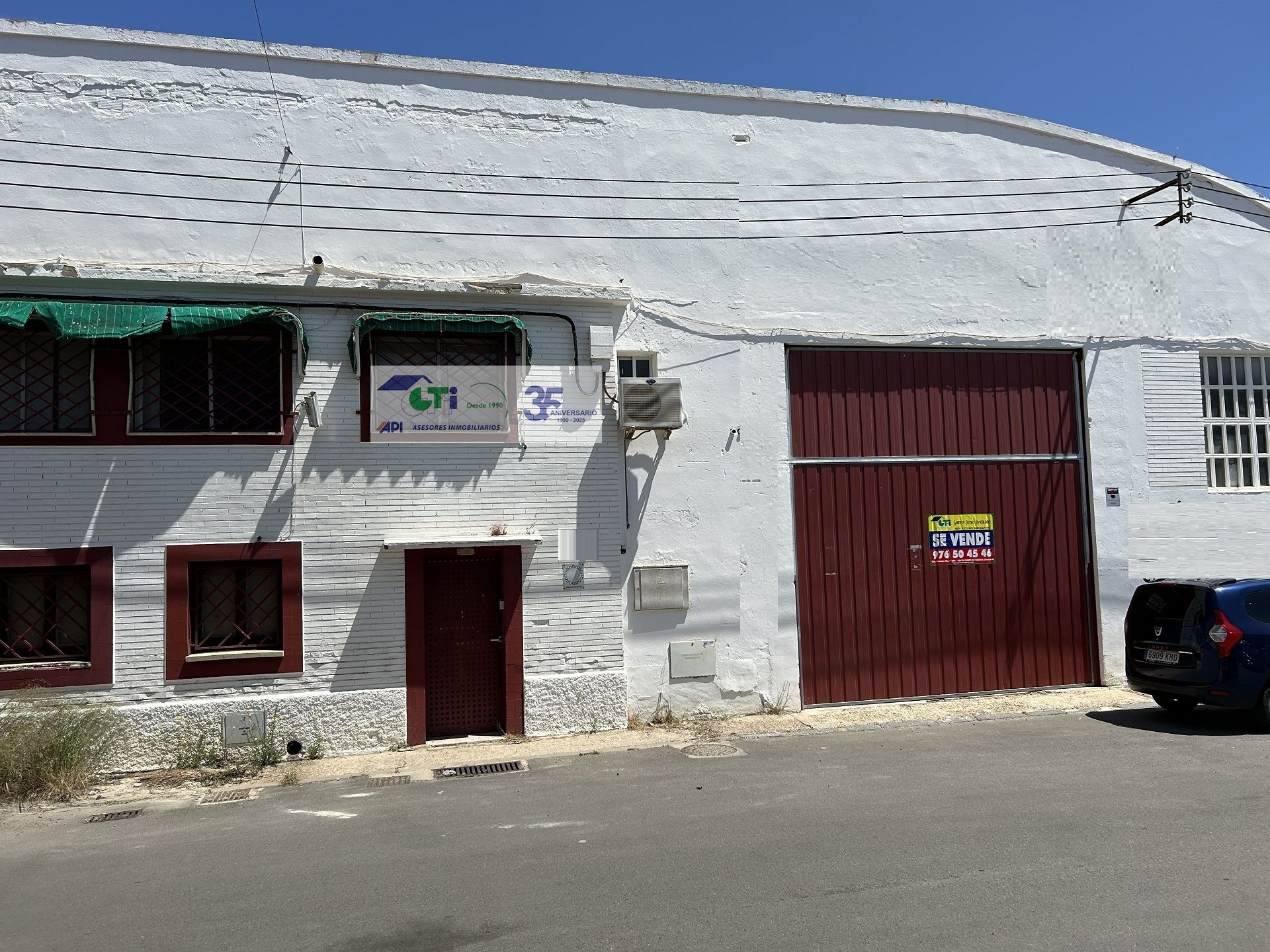 NAVE INDUSTRIAL EN VENTA DE 590m2 + 60m2 DE OFICINAS – POLÍGONO RALENCO, CUARTE DE HUERVA (ZARAGOZA)