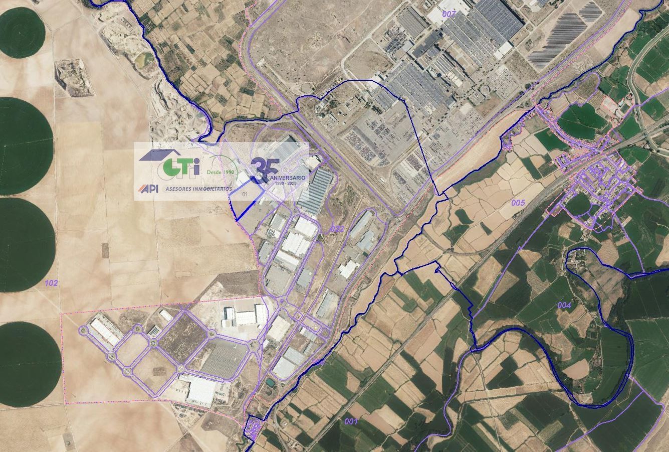PARCELA INDUSTRIAL EN VENTA DE 37.182m2 – POLÍGONO EL PRADILLO, FRENTE A STELLANTIS (FIGUERUELAS, ZARAGOZA)