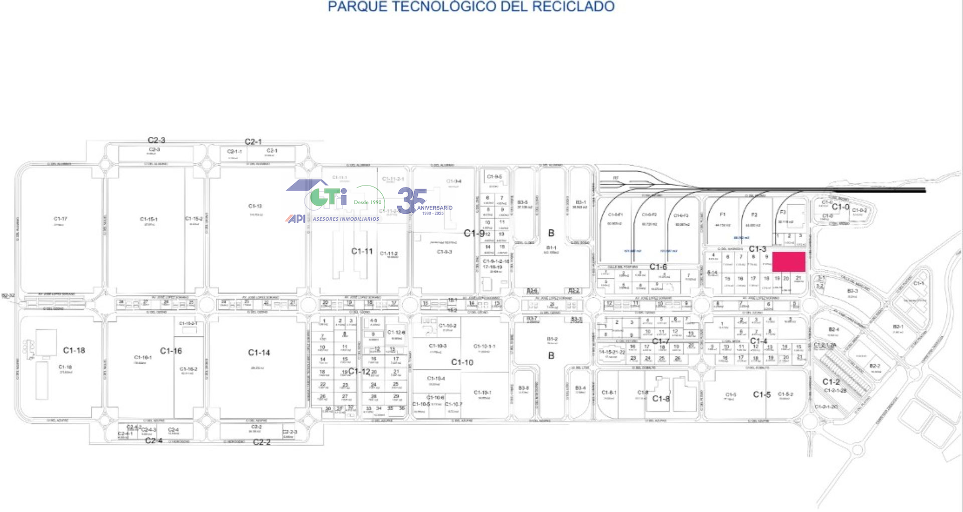 19.222m2 de terreno industrial en Zaragoza