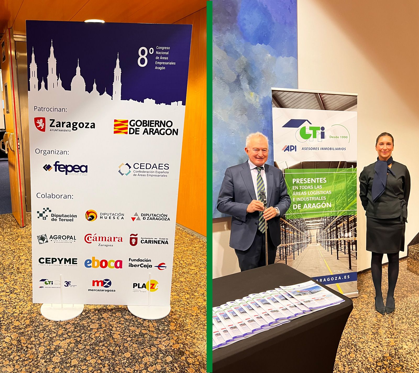 GTI Asesores Inmobiliarios ha participado en el congreso nacional de áreas empresariales en Zaragoza