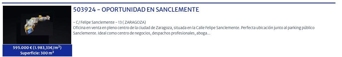 GTI Zaragoza: Cambio de uso de oficinas a viviendas